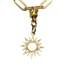 Load image into Gallery viewer, Success Necklace “Sun Rays” Charm (May)