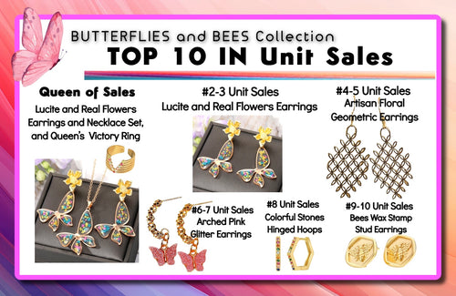BUTTERFLIES AND BEES PACK, Top 10 Sales
