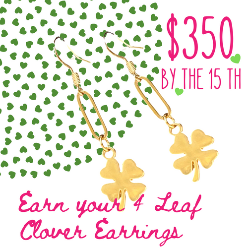 4 Leaf Clover Earrings