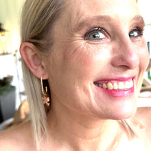 Load image into Gallery viewer, 2027 Pink Bow Glam Earrings, Queen of Unit Sales