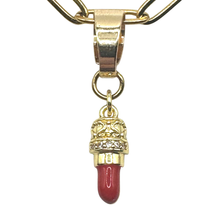 Load image into Gallery viewer, Success Necklace “Lipstick” Charm  (September)