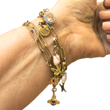 Load image into Gallery viewer, Success Necklace DISPLAY SET with CLAW HOOKS, Necklace and 11 charms