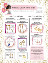 Load image into Gallery viewer, 2026 Kaylee Earrings, Unit Court of Sales
