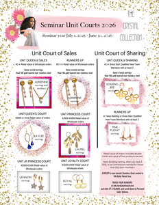 2026 Kaylee Earrings, Unit Court of Sales