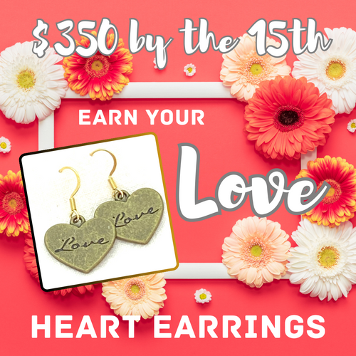 Heart Love Earrings