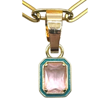 Load image into Gallery viewer, Success Necklace “Clear Vision” Charm (January)
