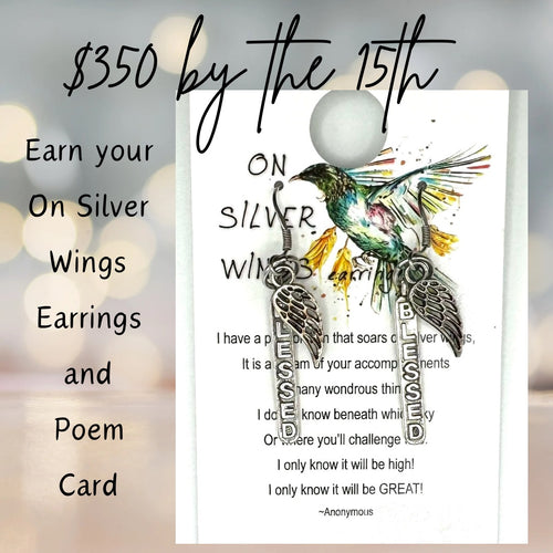 ON SILVER WINGS Earrings