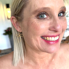Load image into Gallery viewer, 2027 Natasha Bow Earrings, #2 Unit Sales or Unit Royalty Court ($6000 retail)
