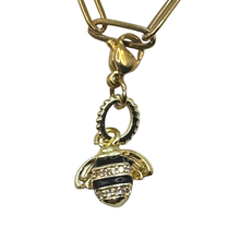 Load image into Gallery viewer, Success Necklace “Bee” Charm (June)