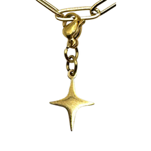 Load image into Gallery viewer, Success Necklace “Shooting Star” Charm with snap ring (August)