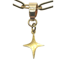 Load image into Gallery viewer, Success Necklace “Shooting Star” Charm with snap ring (August)