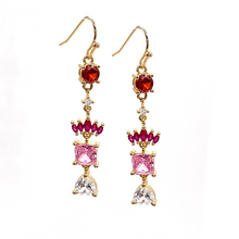 Load image into Gallery viewer, 2026 Tallulah Earrings, National AREA Princess Court of Sales