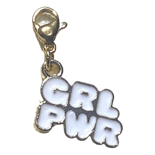 Girl Power Charm with hook