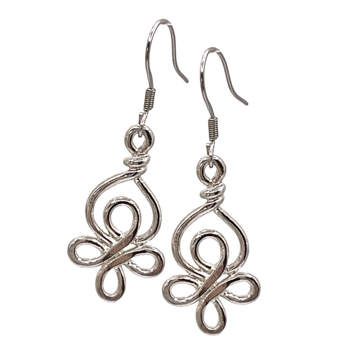 Celtic Scroll Earrings