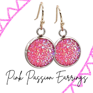 Pink Passion Earrings