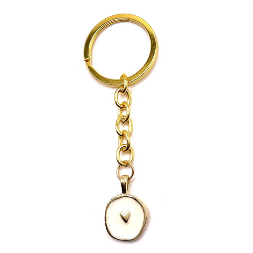 Heart of Gold Keychain