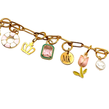 Load image into Gallery viewer, Success Necklace DISPLAY SET with SNAP RINGS, Necklace and 11 charms