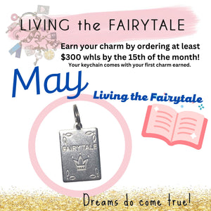 Fairytale Book Charm, (May) Fairytale keychain collection