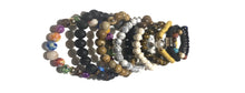 Load image into Gallery viewer, Bracelets, Stretch, Natural Stones, 13 styles