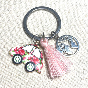 Movin’ Right Along Keychain