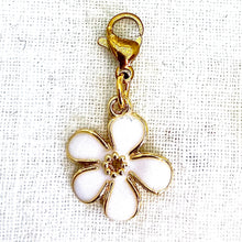 Load image into Gallery viewer, The Flower Garden White Flower Charm