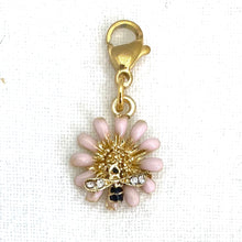 Load image into Gallery viewer, The Flower Garden Pink Daisy with Bee Charm