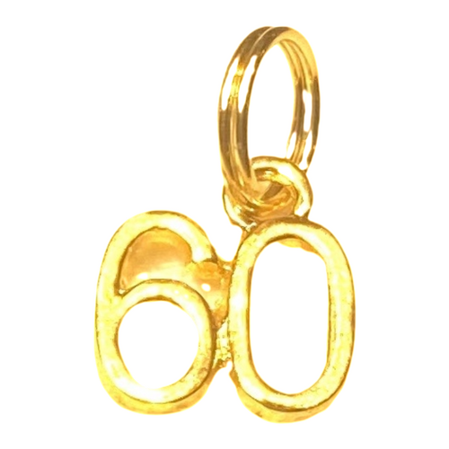 60th Anniversary charm