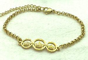 GOLD FOIL Collection: Tiara Bracelet (designed Fall 2022)