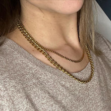 Load image into Gallery viewer, Beth Necklace, Thick Link, 17 3/4”
