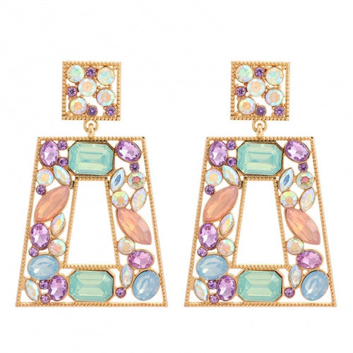 Corrin Earrings, pastel
