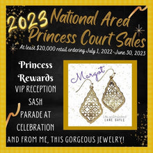 Load image into Gallery viewer, Princess Court of Sales, Margot Earrings