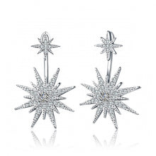 Load image into Gallery viewer, Silver Option, Princess Court, Starburst Earrings