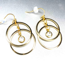 Load image into Gallery viewer, Ariel Signature Earrings, crystal clear
